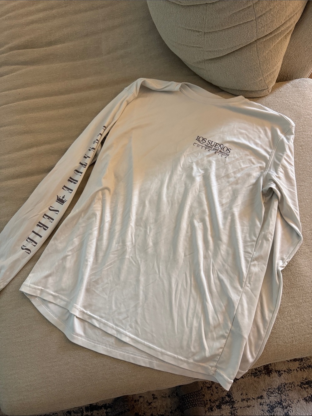 Performance Long-Sleeve Tee - White